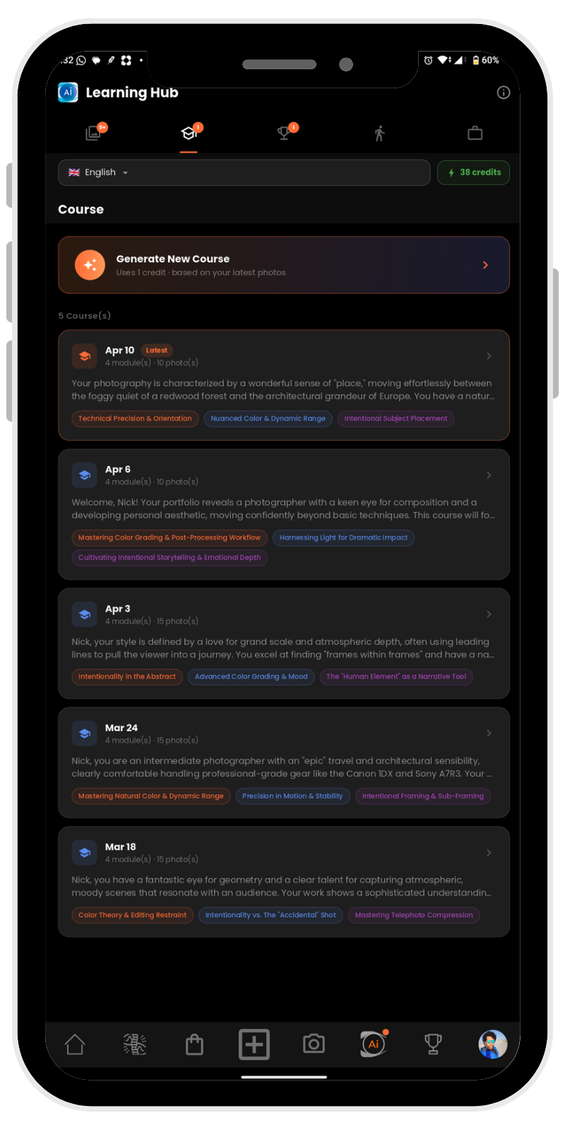 Framez app community